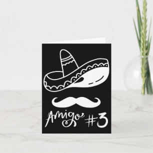Tarjeta Amigo Mexicano #3 Grupo coincidente Cinco De Mayo