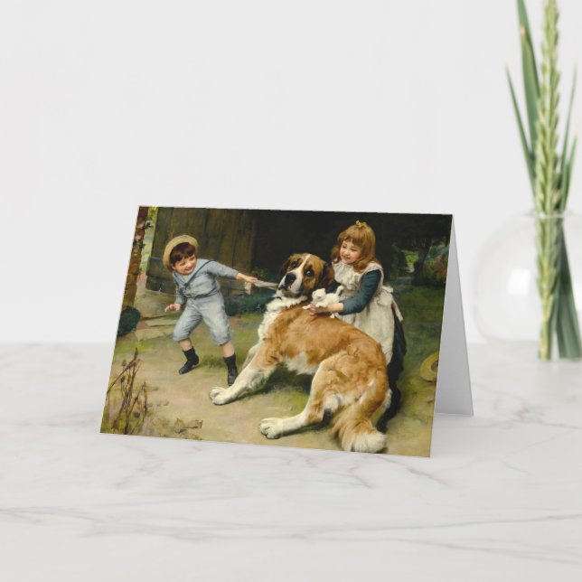 Tarjeta Amigo o enemigo | Arthur John Elsley (Anverso)