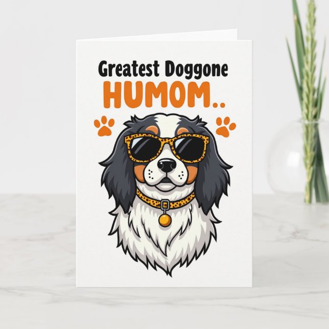 Tarjeta Amigo Perro Manchado (Anverso)