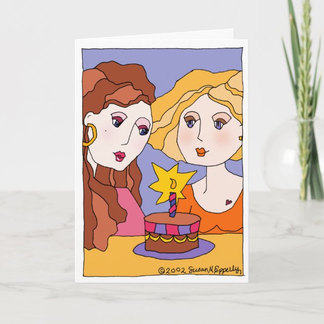 Tarjeta Amigo viejo del Especial del Cumpleaños Feliz (Anverso)