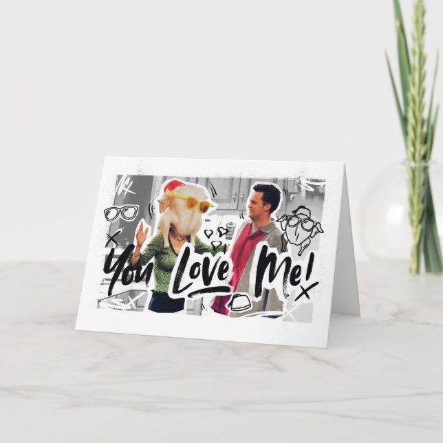 Tarjeta AMIGOS™ | Acción de Gracias Turquía Jefe Mónica (Anverso)