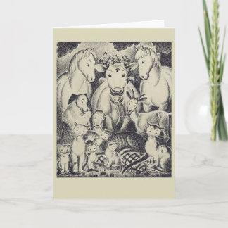 Tarjeta Amigos animales