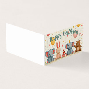 Tarjeta Amigos Animales en Magia de Fiesta