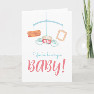 Tarjeta AMIGOS™   Baby Shower de Central Perk