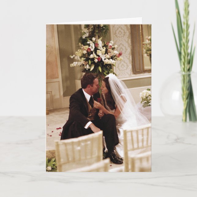 Tarjeta AMIGOS™ | Chandler & Monica Casado (Anverso)