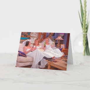 Tarjeta AMIGOS™  Chicas con vestidos Bodas