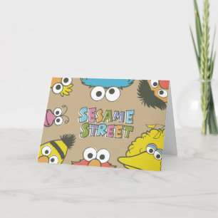 Tarjeta Amigos clásicos de la calle Sesame