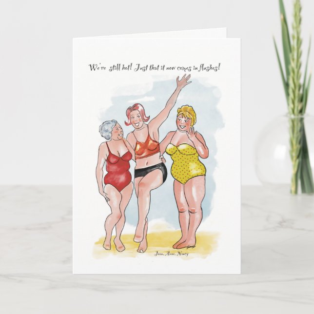 Tarjeta Amigos de Cheeky Ladies 3 (Anverso)