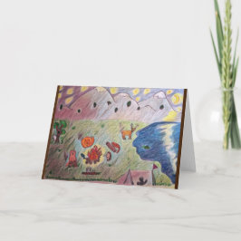 Tarjeta Amigos de la chimenea