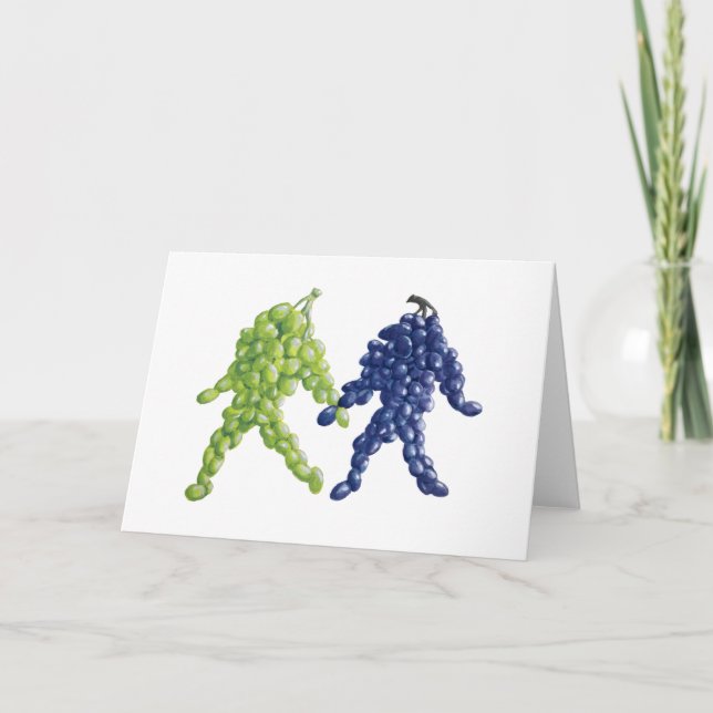 Tarjeta Amigos de la uva (Anverso)