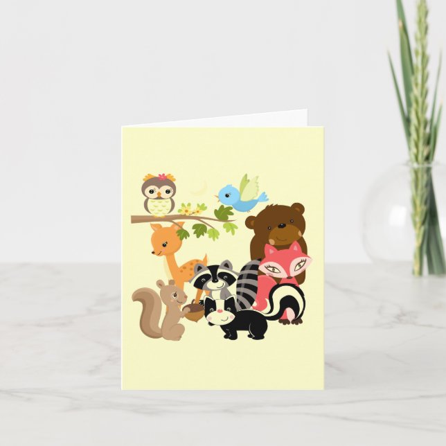 Tarjeta Amigos de los bosques (Anverso)
