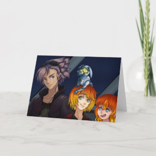 Tarjeta Amigos de Sci Fi Anime