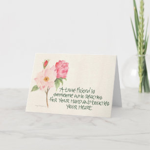Tarjeta Amigos del Peony
