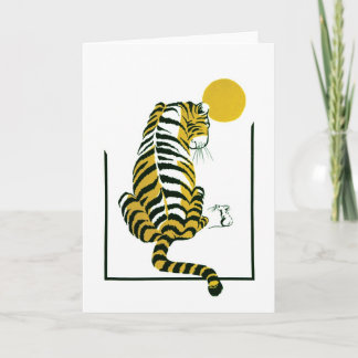Tarjeta Amigos del tigre y el ratón
