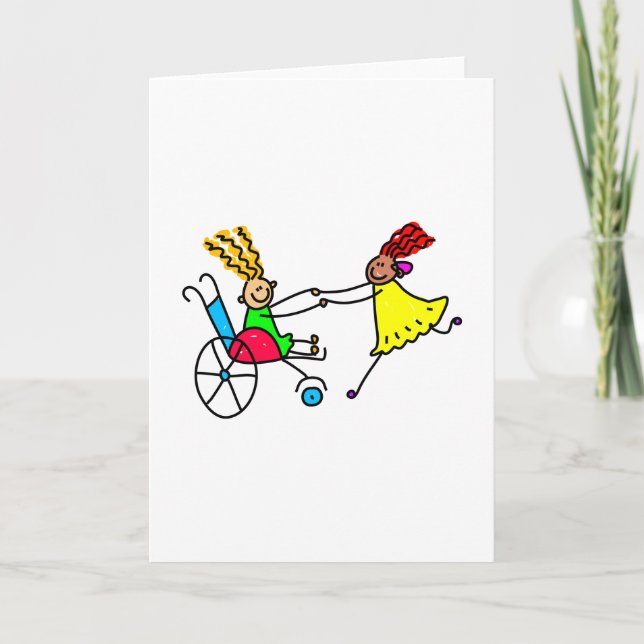 Tarjeta Amigos discapacitados (Anverso)