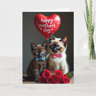 Tarjeta Amigos Gatitos Mate