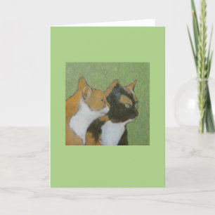 Tarjeta Amigos Gatos