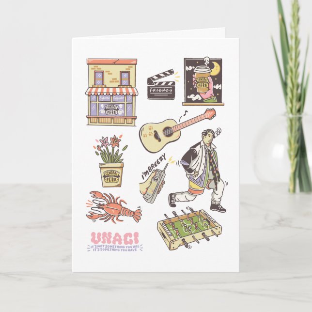 Tarjeta AMIGOS™ | Gráfico de iconos Personalizados (Anverso)