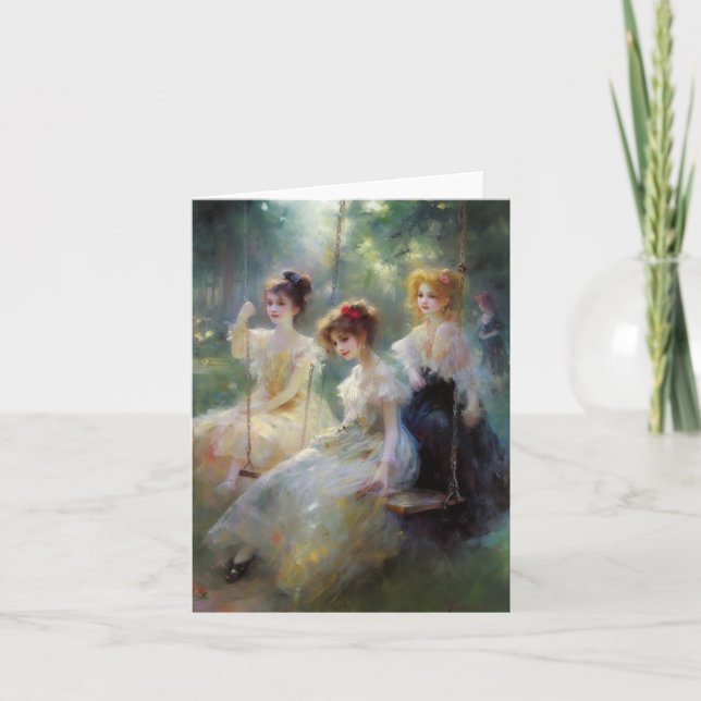 Tarjeta Amigos juntos - Blank Inside (Anverso)