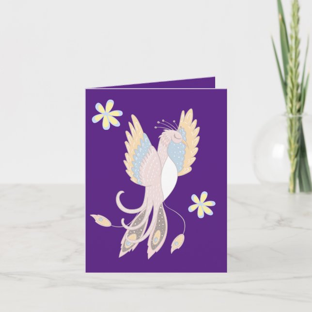 Tarjeta Amigos Mágicos Caprichosos del Fénix Ascendente (Anverso)