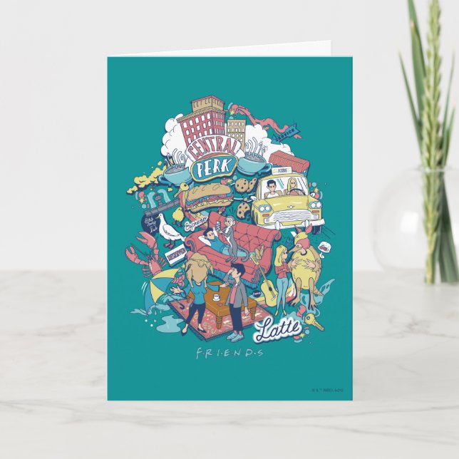 Tarjeta AMIGOS™ | Personalizado Collage (Anverso)