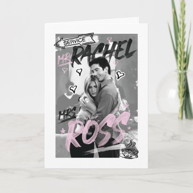 Tarjeta AMIGOS™| Sr. Rachel y Sra. Ross (Anverso)