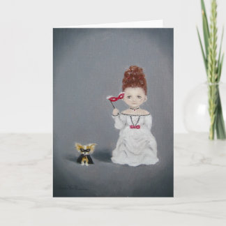 Tarjeta/amigos - tarjeta de la mascarada