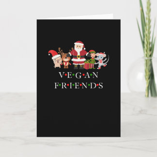 Tarjeta Amigos Veganos - Edición Navidad