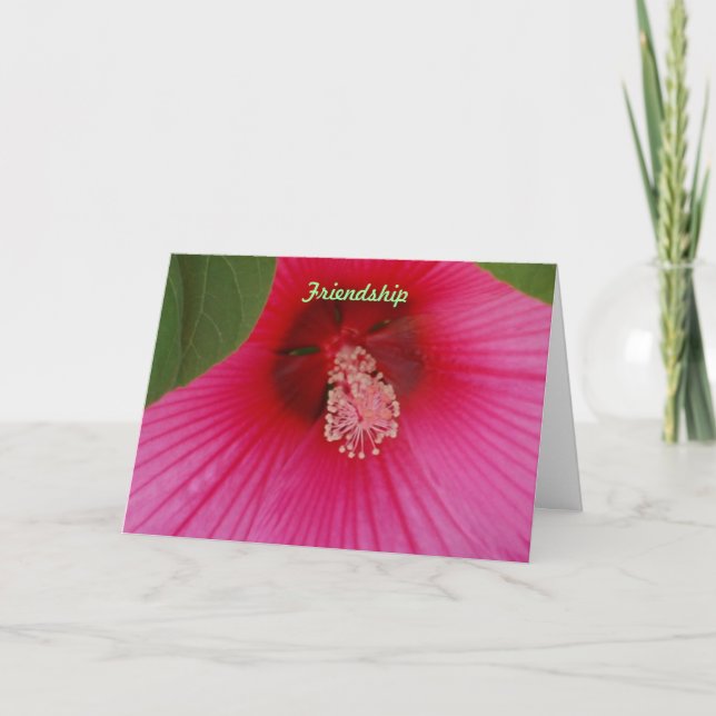 Tarjeta amistad (Anverso)