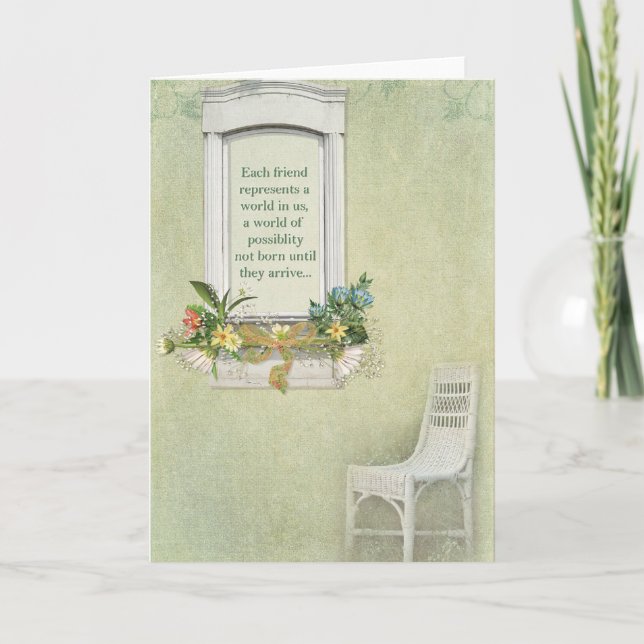 Tarjeta Amistad (Anverso)