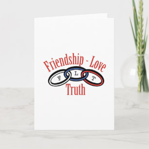 Tarjeta Amistad amor verdad