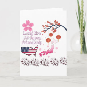 Tarjeta Amistad blanca sin fin