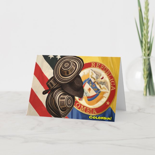 Tarjeta Amistad colombiana (Anverso)