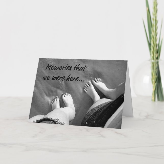 Tarjeta Amistad de la playa (Anverso)