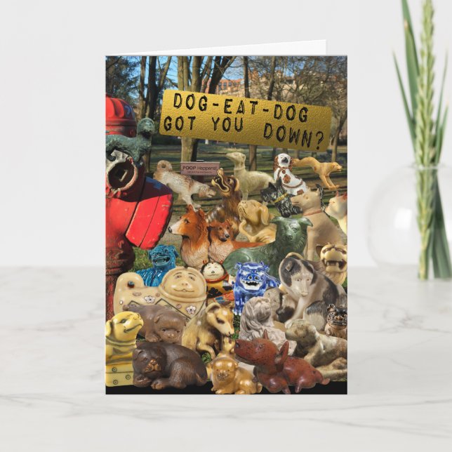 Tarjeta Amistad de paseos de perros (Anverso)