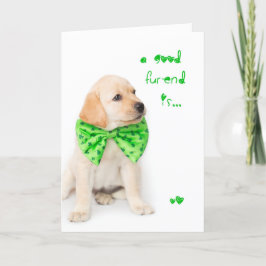 Tarjeta Amistad San Patrocinio Día de la Cachorra