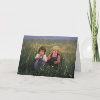 Tarjeta Amistad y flores
