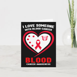 Tarjeta Amo A Alguien Con Conciencia Sobre El Cáncer De Sa