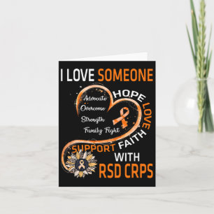 Tarjeta Amo A Alguien Con Crps De Rsd Concienciar El Giras