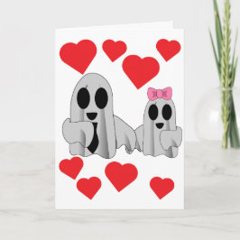 Tarjeta Amo a Boo Dad de hija