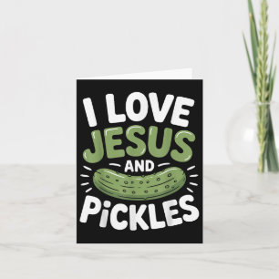 Tarjeta Amo A Jesús Y A Las Pickles