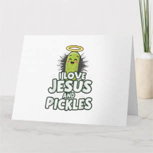 Tarjeta Amo A Jesús Y A Las Pickles