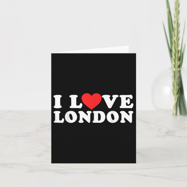 Tarjeta Amo a Londres  (Anverso)