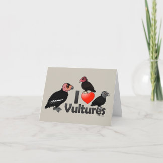 Tarjeta Amo a los buitres (Norteamérica)