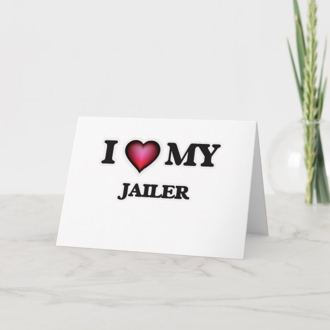 Tarjeta Amo a mi carcelero (Anverso)