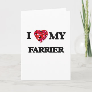 Tarjeta Amo a mi Farrier