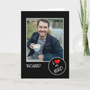 Tarjeta Amo a mi hermano, foto personalizada – Personaliza