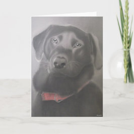 Tarjeta Amo a mi Labrador