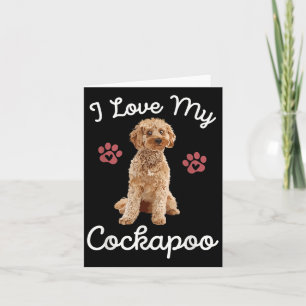 Tarjeta Amo A Mi Madre Perro Apoo Cita Graciosa Mascota Du