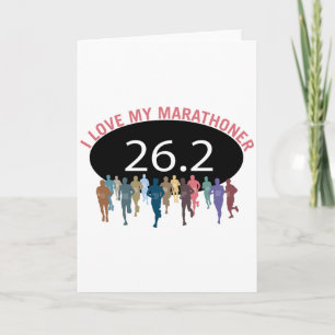 Tarjeta Amo a mi Marathoner